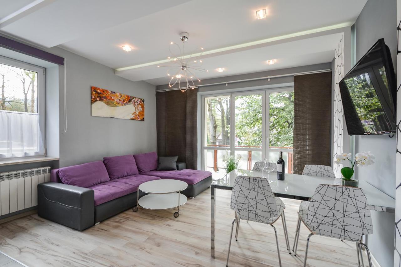 Apartament Rodzinny Hrabiego - Sauna, Centrum Zakopanego Ul Zamoyskiego, Balkon, 2 Sypialnie, Parking, Gorne Krupowki Dış mekan fotoğraf